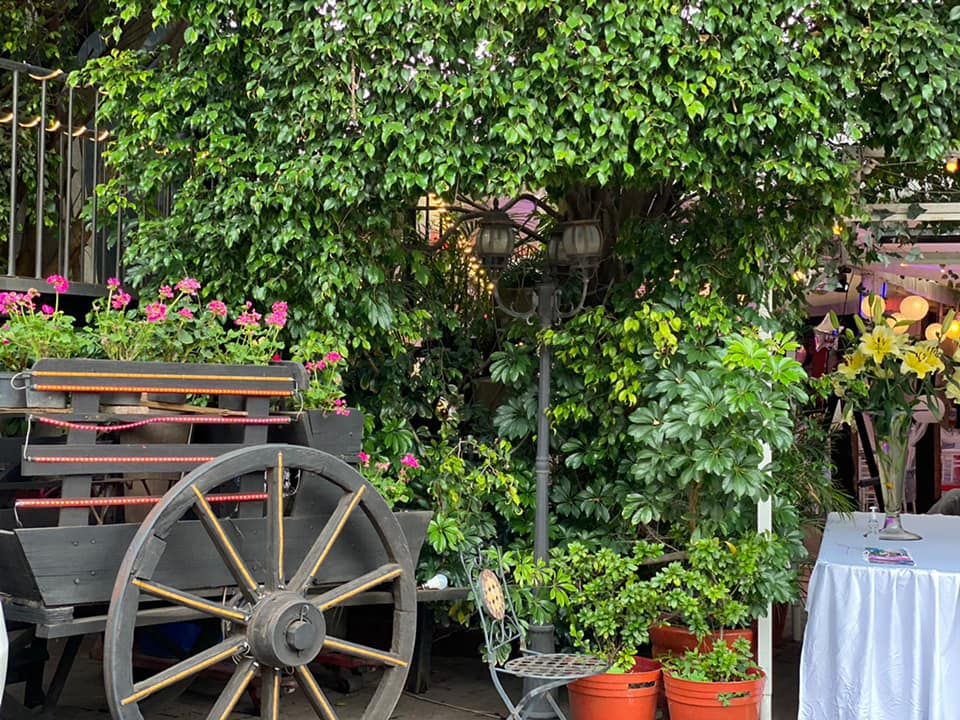 Salón preparado para evento